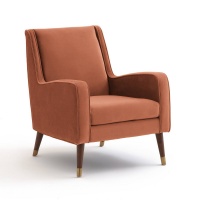 Кресло Y 1-мест. каштановый LA REDOUTE INTERIEURS  фото, kupilegko.ru